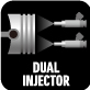 Double injection de carburant