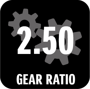 Gear Ratio 2.50